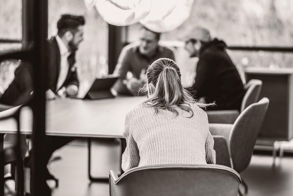 Die Frau hinter der Kamera